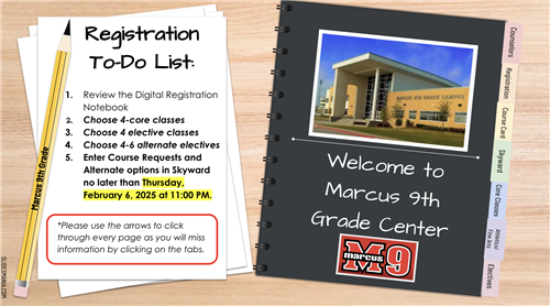 Digital Registration Notebook